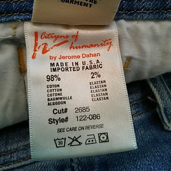 Citizens Of Humanity Jeans - Picture 7 of 8